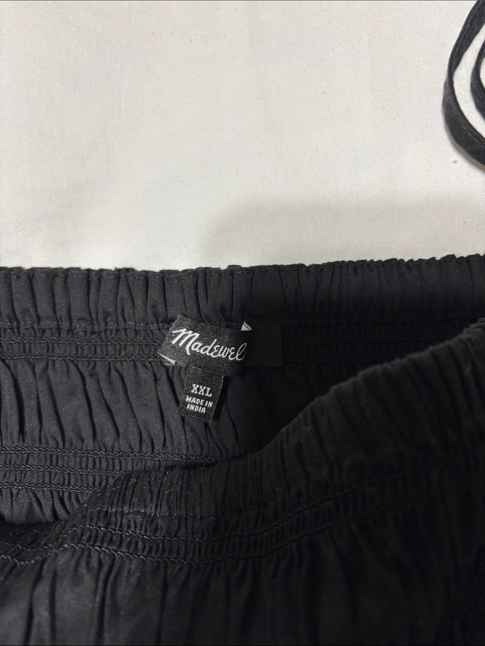 Madewell 100% cotton smocked dress. NWOT